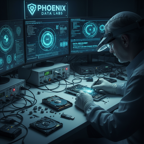 Data recovery proces bij Fixlab