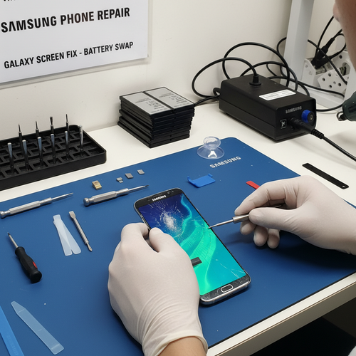 Professionele Samsung reparatie van Galaxy toestellen